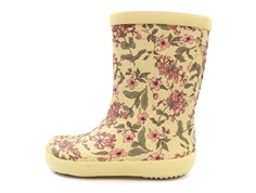Wheat rubber boot Alpha moonstone flowers